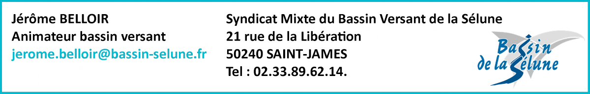 Contacts jérôme BELLOIR SMBS bassin Sélune